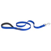 Ferplast Daytona G Guinzaglio In Nylon Impugnatura Imbottita E Porta Sacchetti Igienici Blu Per Cani G25/120-1