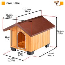 Ferplast Domus Cuccia In Legno Di Pino Nordico Small-9