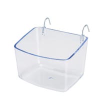 Ferplast FPI 4512 Mangiatoia Plastica Trasparente Per Uccelli-1