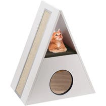 Ferplast Merlin Mobile in Legno Per Gatti Con Tiragraffi-1