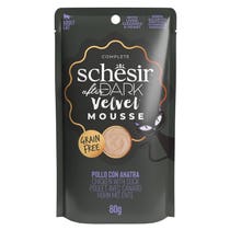 Schesir After Dark Gusto Pollo con Anatra in Mousse Cibo Umido Gatti Adulti Busta 80g