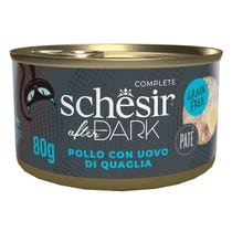 Schesir After Dark Gatto Adulto Paté Pollo & Uovo Di Quaglia 80g