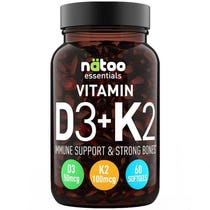 Natoo Essentials Vitamin D3 + K2 60 Softgels-1
