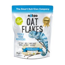 Natoo Oat Flakes Fiocchi D'Avena Aromatizzati Gusto Vaniglia 1kg