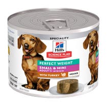 Hill's Science Plan Perfect Weight Adult Small & Mini Tacchino Alimento Per Cani 200g-1