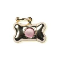 United Pets Bon Ton Nano Collezione Chrome Colore Oro Porta Sacchettini Igienici-1