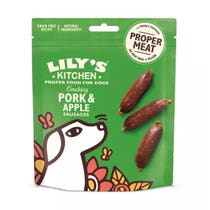 Lily's Kitchen Cracking Pork & Apple Sausages Snacks Dog 70g-1