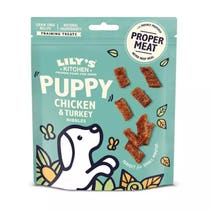 Lily's Kitchen Chicken & Turkey Nibbles for Puppies Snacks Dog 70g-1