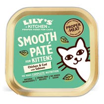 Lily's Kitchen Chicken & Cod with Salmon Pate for Kittens 85g-1