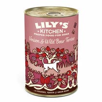 Lily's Kitchen Venison & Wild Boar Terrine Adult Dog 400g-1