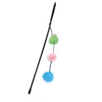 Croci Bacchetta Con Ponpon Gioco Per Gatti -1