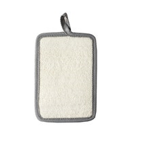 Nudo Guanto Esfoliante In Luffa E Cotone Per Corpo-0