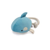 Camon Gioco Per Cani Peluche Balena Con Squeaker E Corda-1