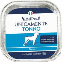 Unipro Unicamente Tonno Cibo Umido Cani Adulti Vaschetta 150g
