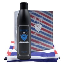 Hipsteria Per La Barba Cofanetto Sapone Barba e Baffi 250ml + Mantellina American Barber