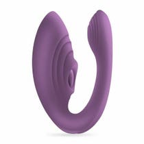 Crushious Vibratore Pleasuriser Ricaricabile con Telecomando e Lubrificante-0