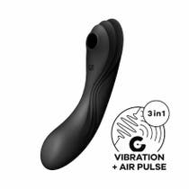 Satisfyer Curvy Trinity 4 Vibratore Nero-1