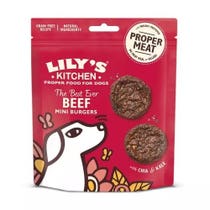 Lily's Kitchen The Best Ever Beef Mini Burgers Snacks Dog 70g-1