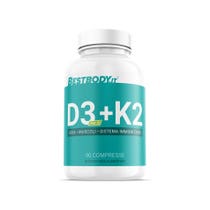 BestBody Vit D3+k2 Vitamina D3 E Vitamina K2 90 Compresse-1
