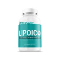 BestBody Lipoic Cr Acido Alfa Lipoico 300mg e Cromo 60 Compresse-1