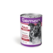 Gemon Bocconi Manzo E Fegato Cibo Umido Cani Adulti Taglia Media Barattolo 415 g-2
