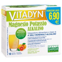 Vitadyn Magnesio Potassio Alkalino Senza Zucchero 10 Bustine - 3
