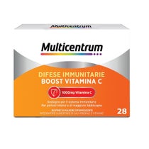 Multicentrum Difese Immunitarie Boost Vitamina C Integratore Alimentare Sali Minerali Vitamine 28 Bustine-0