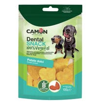 Cemon Bauveg Snack Cuoricini Con Patata Dolce Per Cani 100g 4,5cm-2
