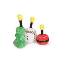 Camon Candele Natalizie in Peluche Con Squeaker Per Cani-1