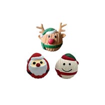 Camon Soggetti Natalizi in Lattice Gioco Per Cani Con Squeaker-1
