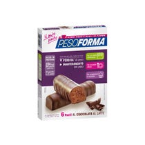 Pesoforma Barrette Cioccolato Latte 12 Pezzi - 2