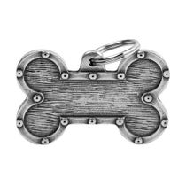 Medaglietta Per Cani E Gatti Personalizzata Osso Bronx Futuristic Taglia XL-1