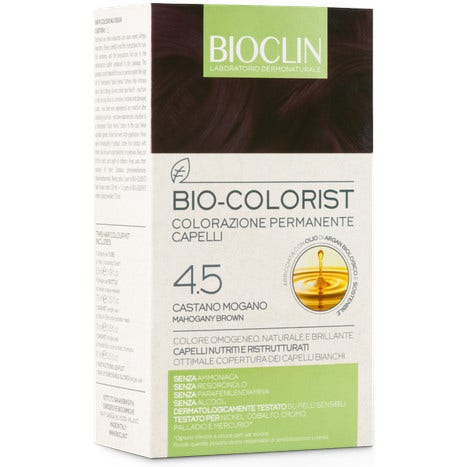 Bioclin Bio Colorist Colorazione Permanente 4.5 Castano Mogano  - 2