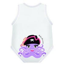 J Bimbi Body Neonato Senza Maniche In Cotone Bio 0-36 Mesi Piovra-1