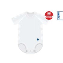 J Bimbo Body Caldo Dryarn Bianco Cucitura Bianca - 2