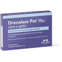 Drenalase Pet Mangime Complementare Drenaggio Per Cani/Gatti Taglia Mini 20 Compresse-2