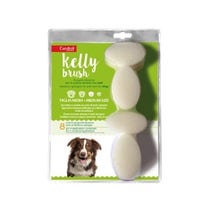 Kelly Brush 4+4 Spugnette Per 4 Trattamenti Oral Care Cane Taglia M - 1