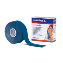 Benda Adesiva Leukotape K Taping 2,5X500cm Blu 1 Rotolo - 1