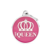 Medaglietta Per Cani E Gatti Personalizzata The Queen-1