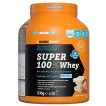 Named Sport Super 100% Whey Cioccolato Bianco/Fragola 908g - 1