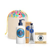 L'Occitane Cofanetto Latte Corpo 250ml + Crema Mani 75ml + Sapone Solido 100gr-1