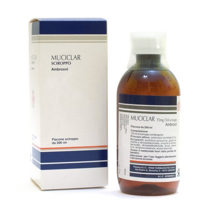 Muciclar 15 Mg/5 ml Sciroppo Flacone da 200 ml