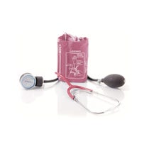 Sfigmomanometro Aneroide Con Fonendoscopio Rosso DM353R - 2