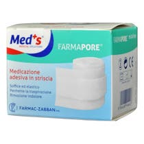 Meds Pore Medicazione Autoadesiva Tessuto Non Tessuto m1x10cm - 2