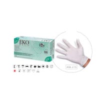 Eko Plus Guanto Lattice Superficie Liscia Talcato Taglia Large 100 Pezzi - 3