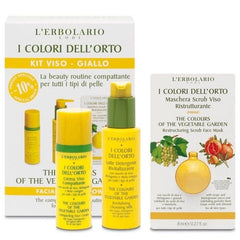 L'erbolario I Colori Dell'orto Kit Viso Giallo Compattante Per Tutti I Tipi Di Pelle 1 Kit