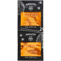 Apivita Express Beauty Maschera Viso Idratante/Nutriente Miele 2x8ml - 2
