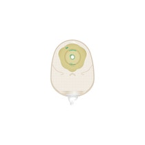 Sacca Mono Pezzo Uro Flexima Con Protettore Cutaneo Integrale Placca Convessa Ritagliabile Diametro 15/35 10 Pezzi - 1