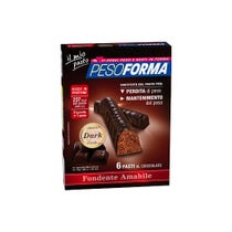 Pesoforma Barrette Cioccolato Fondente Amabile 12 Pezzi - 2