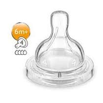 Avent Tettarella Flusso Veloce 4 Fori 2 Pezzi - 1